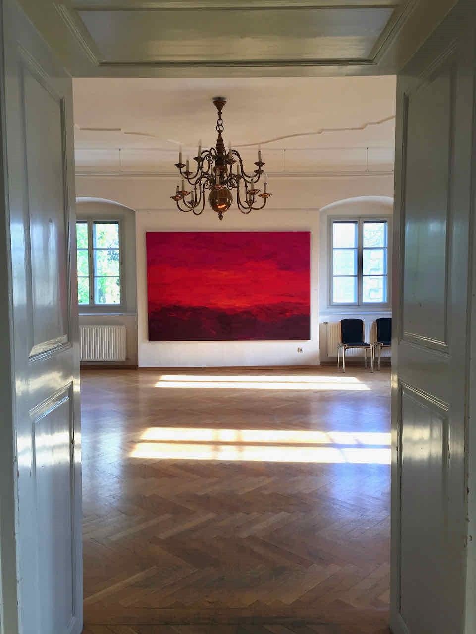 Schlossgalerie Fischau, Ausstellung Ursula Heindl, 2017 (© Forum BFB)
